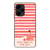 Θήκη Sonique Stripe Stories Series  για Xiaomi Poco F5 5G Feed Your Ego