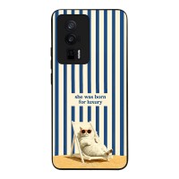 Θήκη Sonique Stripe Stories Series  για Xiaomi Poco F5 Pro 5G Born for Luxury