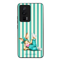 Θήκη Sonique Stripe Stories Series  για Xiaomi Poco F5 Pro 5G Iconic Λαγουδάκι