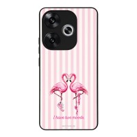 Θήκη Sonique Stripe Stories Series  για Xiaomi Poco F6 5G Φλαμίνγκο