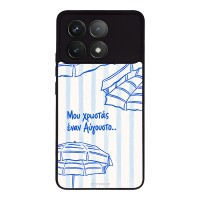 Θήκη Sonique Stripe Stories Series  για Xiaomi Poco F6 Pro 5G Αύγουστος