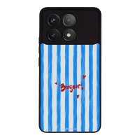 Θήκη Sonique Stripe Stories Series  για Xiaomi Poco F6 Pro 5G Bonjour Blue