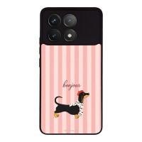 Θήκη Sonique Stripe Stories Series  για Xiaomi Poco F6 Pro 5G Bonjour Puppy