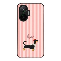 Θήκη Sonique Stripe Stories Series  για Xiaomi Poco F7 5G Bonjour Puppy