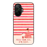 Θήκη Sonique Stripe Stories Series  για Xiaomi Poco F7 5G Feed Your Ego