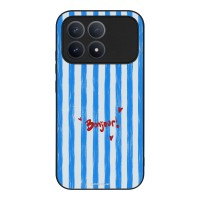 Θήκη Sonique Stripe Stories Series  για Xiaomi Poco F8 Pro 5G Bonjour Blue