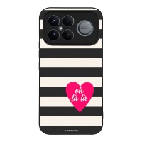 Θήκη Sonique Stripe Stories Series  για Xiaomi Poco F8 Ultra 5G Oh La La – Μαύρο