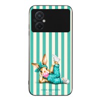 Θήκη Sonique Stripe Stories Series  για Xiaomi Poco M5 Iconic Λαγουδάκι