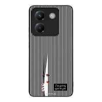 Θήκη Sonique Stripe Stories Series  για Xiaomi Poco M7 Pro 5G Eye on You – Μαύρο