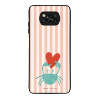 Θήκη Sonique Stripe Stories Series  για Xiaomi Poco X3 NFC / Poco X3 Pro Καβουράκι