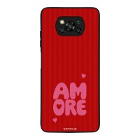 Θήκη Sonique Stripe Stories Series  για Xiaomi Poco X3 NFC / Poco X3 Pro Amore