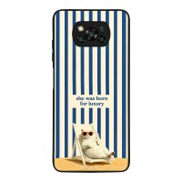 Θήκη Sonique Stripe Stories Series  για Xiaomi Poco X3 NFC / Poco X3 Pro Born for Luxury