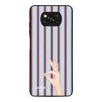 Θήκη Sonique Stripe Stories Series  για Xiaomi Poco X3 NFC / Poco X3 Pro Clock It