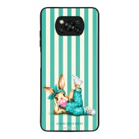 Θήκη Sonique Stripe Stories Series  για Xiaomi Poco X3 NFC / Poco X3 Pro Iconic Λαγουδάκι