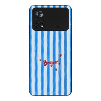 Θήκη Sonique Stripe Stories Series  για Xiaomi Poco X4 Pro 5G Bonjour Blue