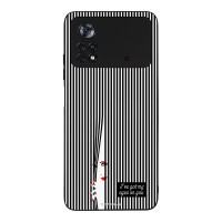 Θήκη Sonique Stripe Stories Series  για Xiaomi Poco X4 Pro 5G Eye on You – Μαύρο