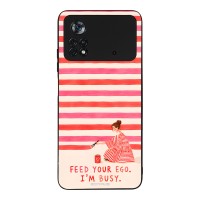 Θήκη Sonique Stripe Stories Series  για Xiaomi Poco X4 Pro 5G Feed Your Ego