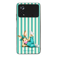 Θήκη Sonique Stripe Stories Series  για Xiaomi Poco X4 Pro 5G Iconic Λαγουδάκι