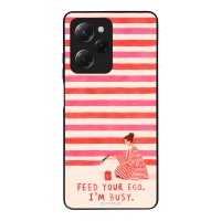 Θήκη Sonique Stripe Stories Series  για Xiaomi Poco X5 Pro 5G Feed Your Ego