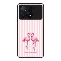 Θήκη Sonique Stripe Stories Series  για Xiaomi Poco X6 Pro 5G Φλαμίνγκο