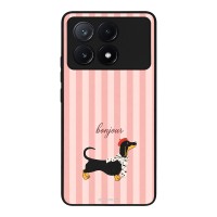 Θήκη Sonique Stripe Stories Series  για Xiaomi Poco X6 Pro 5G Bonjour Puppy