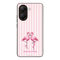 Θήκη Sonique Stripe Stories Series  για Xiaomi Poco X7 Pro 5G Φλαμίνγκο
