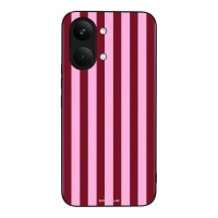 Θήκη Sonique Stripe Stories Series  για Xiaomi Poco X8 Pro Max 5G Ρίγες Ροζ – Κόκκινο