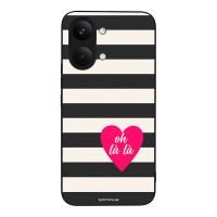 Θήκη Sonique Stripe Stories Series  για Xiaomi Poco X8 Pro Max 5G Oh La La – Μαύρο