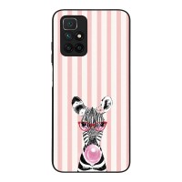 Θήκη Sonique Stripe Stories Series  για Xiaomi Redmi 10 / Redmi 10 2022 Ζέβρα – Τσιχλόφουσκα