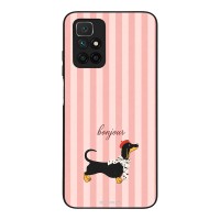 Θήκη Sonique Stripe Stories Series  για Xiaomi Redmi 10 / Redmi 10 2022 Bonjour Puppy