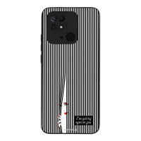 Θήκη Sonique Stripe Stories Series  για Xiaomi Redmi 10C Eye on You – Μαύρο