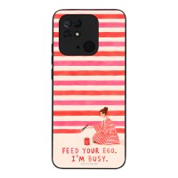 Θήκη Sonique Stripe Stories Series  για Xiaomi Redmi 10C Feed Your Ego