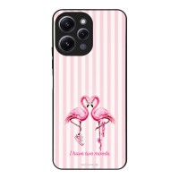 Θήκη Sonique Stripe Stories Series  για Xiaomi Redmi 12 4G / Redmi 12 5G Φλαμίνγκο