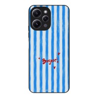Θήκη Sonique Stripe Stories Series  για Xiaomi Redmi 12 4G / Redmi 12 5G Bonjour Blue