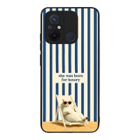 Θήκη Sonique Stripe Stories Series  για Xiaomi Redmi 12C Born for Luxury