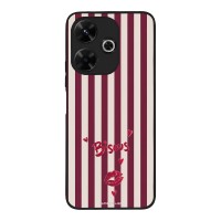 Θήκη Sonique Stripe Stories Series  για Xiaomi Redmi 13 4G / Poco M6 4G Φιλάκια