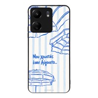 Θήκη Sonique Stripe Stories Series  για Xiaomi Redmi 13C 4G / Poco C65 4G Αύγουστος