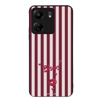 Θήκη Sonique Stripe Stories Series  για Xiaomi Redmi 13C 4G / Poco C65 4G Φιλάκια
