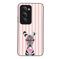 Θήκη Sonique Stripe Stories Series  για Xiaomi Redmi 15 4G / Redmi 15 5G Ζέβρα – Τσιχλόφουσκα