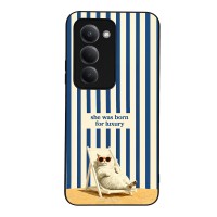 Θήκη Sonique Stripe Stories Series  για Xiaomi Redmi 15 4G / Redmi 15 5G Born for Luxury