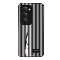 Θήκη Sonique Stripe Stories Series  για Xiaomi Redmi 15 4G / Redmi 15 5G Eye on You – Μαύρο