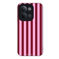 Θήκη Sonique Stripe Stories Series  για Xiaomi Redmi 15C 4G / Redmi 15C 5G / Poco C85 4G Ρίγες Ροζ – Κόκκινο