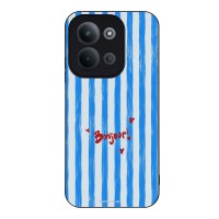 Θήκη Sonique Stripe Stories Series  για Xiaomi Redmi 15C 4G / Redmi 15C 5G / Poco C85 4G Bonjour Blue