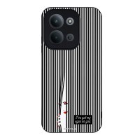 Θήκη Sonique Stripe Stories Series  για Xiaomi Redmi 15C 4G / Redmi 15C 5G / Poco C85 4G Eye on You – Μαύρο