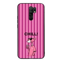 Θήκη Sonique Stripe Stories Series  για Xiaomi Redmi 9 Chill Panther