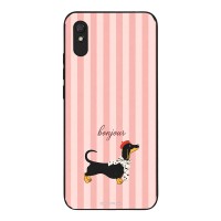 Θήκη Sonique Stripe Stories Series  για Xiaomi Redmi 9A / Redmi 9AT Bonjour Puppy
