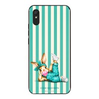 Θήκη Sonique Stripe Stories Series  για Xiaomi Redmi 9A / Redmi 9AT Iconic Λαγουδάκι