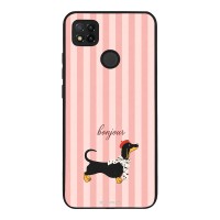Θήκη Sonique Stripe Stories Series  για Xiaomi Redmi 9C / Redmi 10A Bonjour Puppy