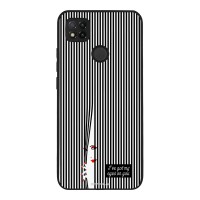 Θήκη Sonique Stripe Stories Series  για Xiaomi Redmi 9C / Redmi 10A Eye on You – Μαύρο