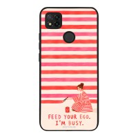 Θήκη Sonique Stripe Stories Series  για Xiaomi Redmi 9C / Redmi 10A Feed Your Ego